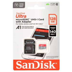 Karta pamięci SanDisk 128GB ULTRA Micro SDXC 140MB/s