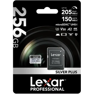Karta pamięci Lexar Professional SILVER PLUS microSDXC 256GB