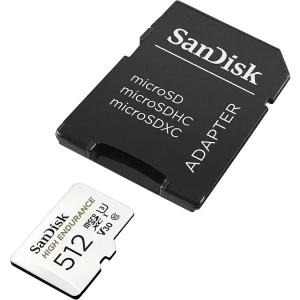 Karta pamięci SanDisk microSDXC 512GB High Endurance z adapterem