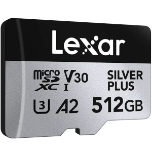 Karta pamięci Lexar Professional SILVER PLUS High-Performance microSDXC 512GB 