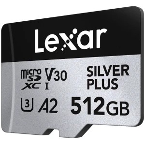 Karta pamięci Lexar Professional SILVER PLUS High-Performance microSDXC 512GB 