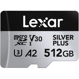 Karta pamięci Lexar Professional SILVER PLUS High-Performance microSDXC 512GB 