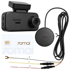 Kamera samochodowa 70mai A810 Lite 4K + Hardwire Kit 70mai UP04 4G SIM