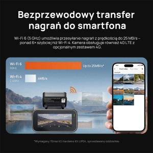 Kamera samochodowa 70mai A810 Lite 4K