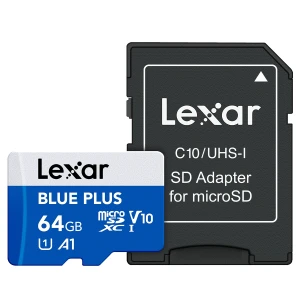 Kamera samochodowa 70mai M310 Plus 3K + karta Lexar microSDXC Blue Plus 64GB + adapter SD