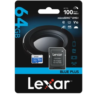 Kamera samochodowa 70mai M310 Plus 2K + karta Lexar microSDXC Blue Plus 64GB + adapter SD