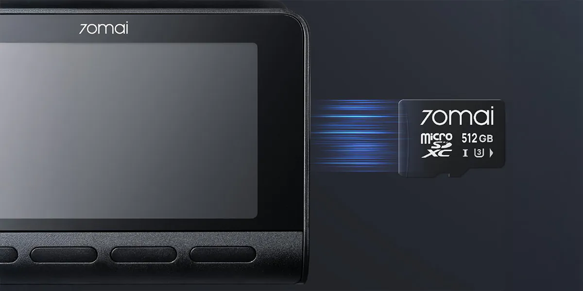 karta wkładana do kamery