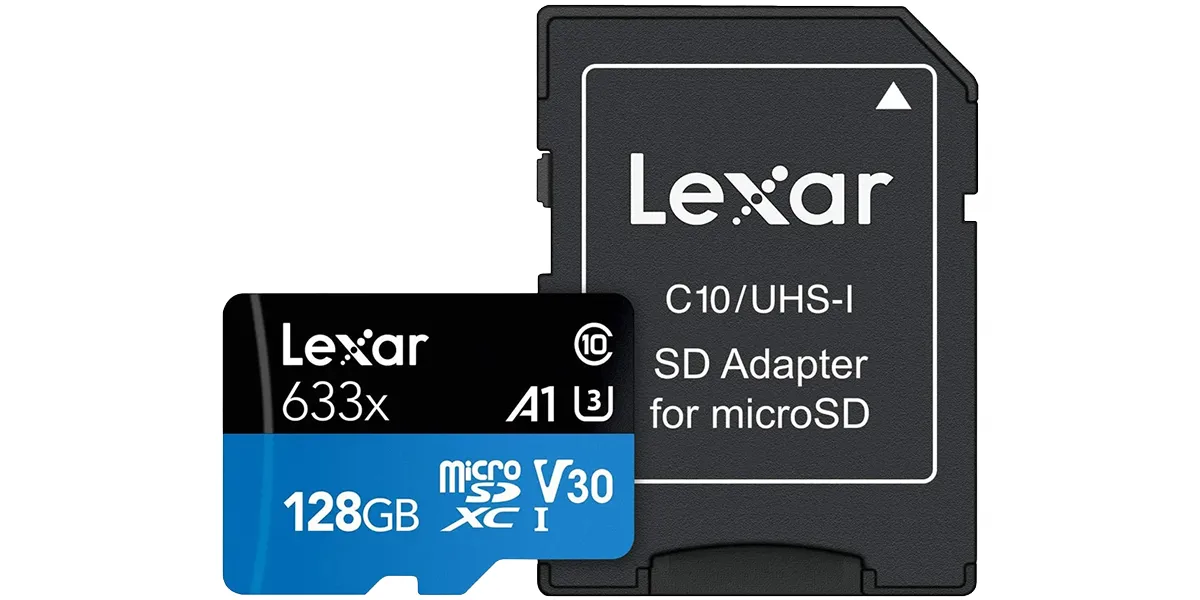 Lexar micro SDXC 128 GB Blue High-Performance