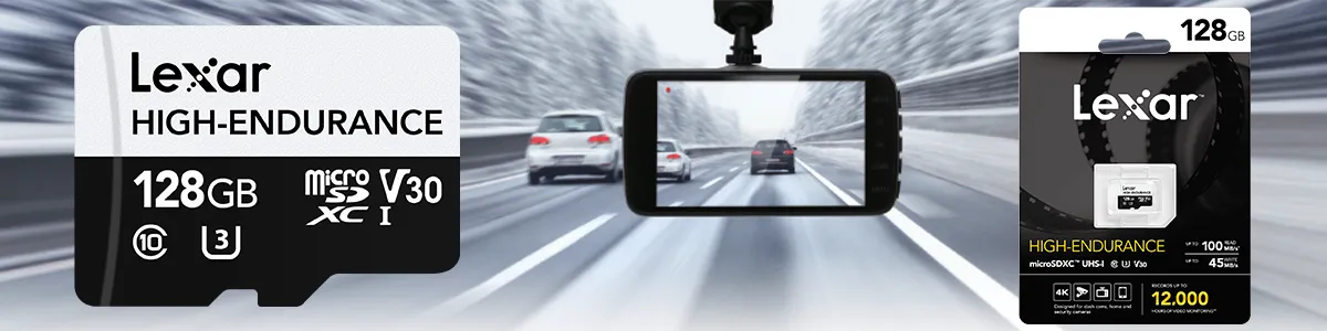 karta pamięci lexar endurance 128GB