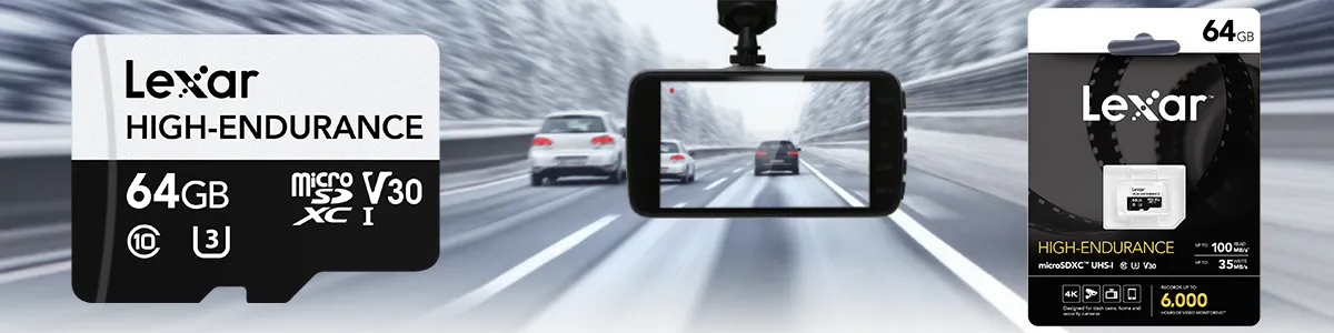 karta pamięci lexar endurance 64GB
