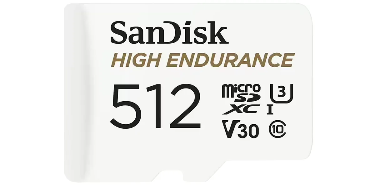 Sandisk micro High Endurance SDXC 512 GB V30