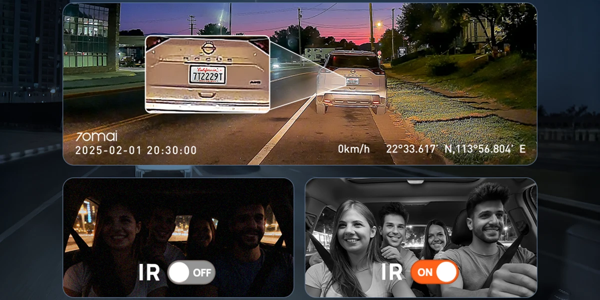 Kamera samochodowa 70mai T400