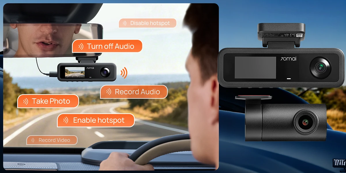 Kamera samochodowa 70mai T400