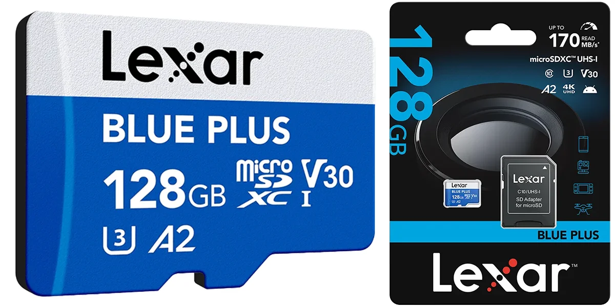 Lexar 128GB Blue plus